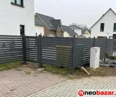 Ogrodzenie frontowe / palisada / ogrodzenie nowoczesne