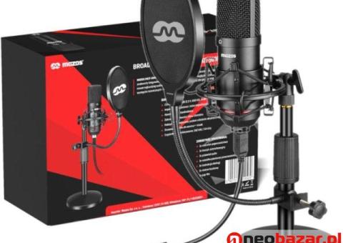 Sprzedam mikrofon do streamowania, gamingowy, raz użyty