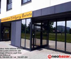 Lustro weneckie- folie do oklejania szyb Warszawa - Usługa montażu folii