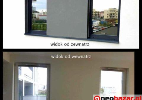 Lustro weneckie- folie do oklejania szyb Warszawa - Usługa montażu folii - 2/4