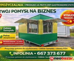 Wypożyczalnia - produkcja przyczep gastronomicznych